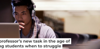 If you aren’t working at it, you’re not learning it − something college students need to understand as AI makes producing work easier. Sam Edwards via Getty Images